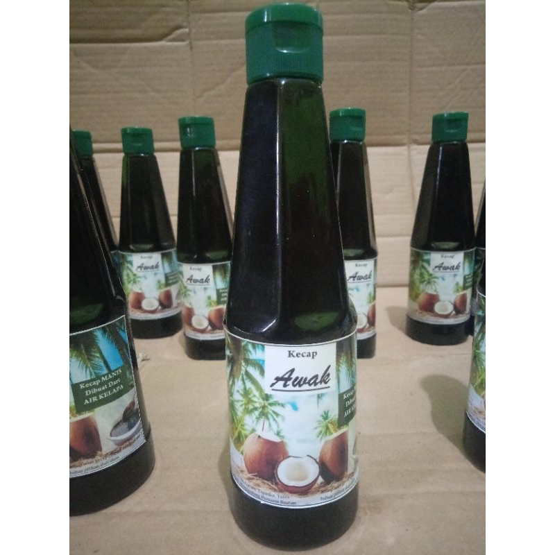 

kecap Awak, Terbuat dari air kelapa segar