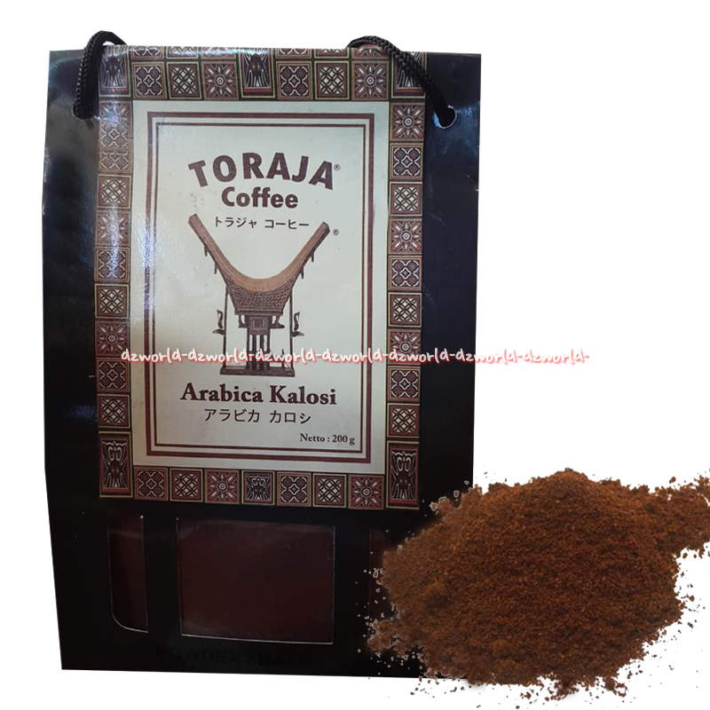 

Toraja Arabica Kalosi 200gr Toraja Coffee Medium Ground Pure Arabika Kopi Bubuk Tanpa Gula