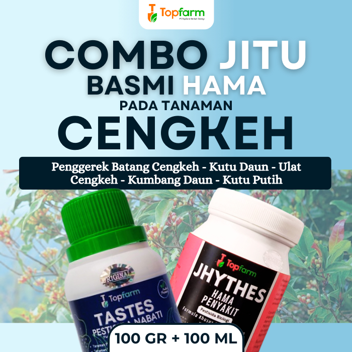 Insektisida Topfarm / Obat Pembasmi Hama Pohon Cengkeh / Obat Pohon Cengkeh Terbaik / Obat Penyakit 