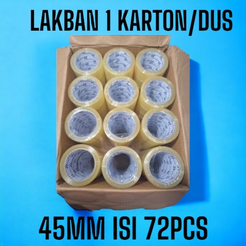 

LAKBAN BENING 2INCH 1 KARDUS isi 72pcs