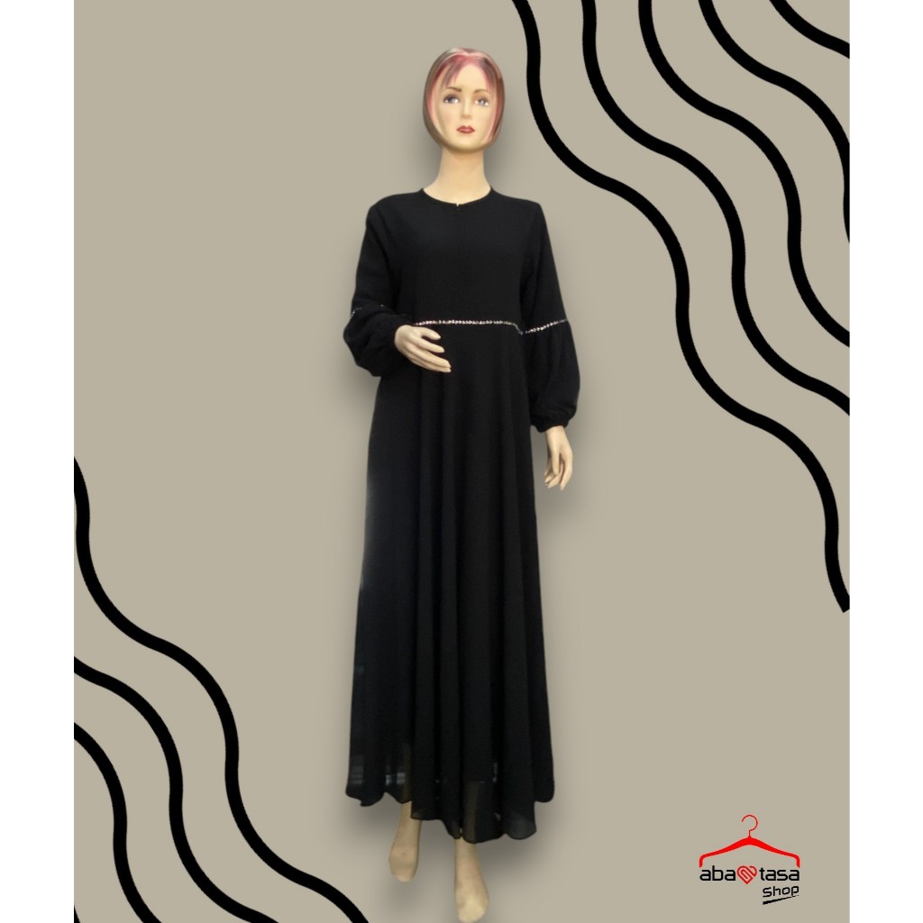 GAMIS CERUTY PAYET /GAMIS TANGAN BALON /GAMIS MUSLIM WANITA