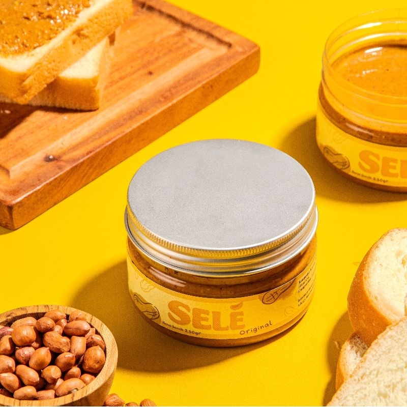 

Peanut Butter Original Sele / Selai Kacang Organik Original