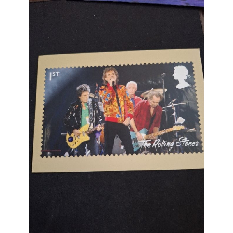 

kartu pos inggris rolling stone/england postcard