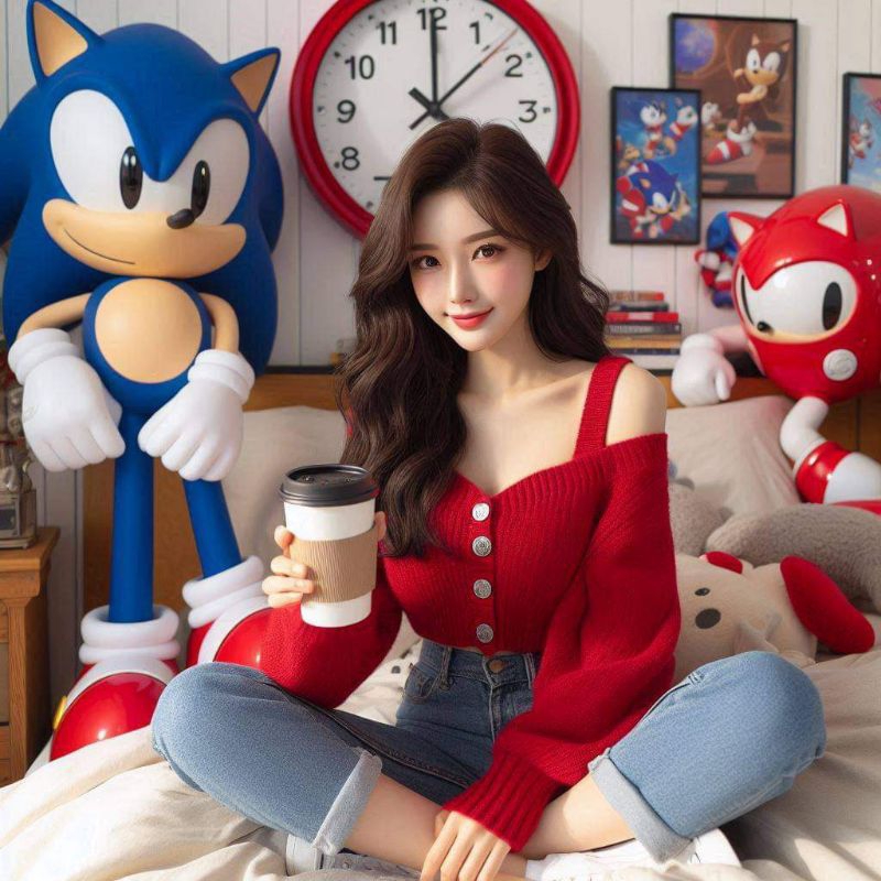 MAINAN KAWAII BONEKA SONIC KARTUN TERBARU BAHAN LEMBUT QUALITY IMPORT