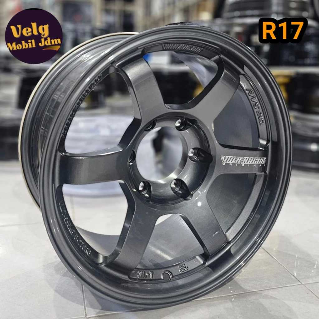 velg racing 17 TE37 PROGRESIVE R17 velg mobil Pajero Fortuner ranger