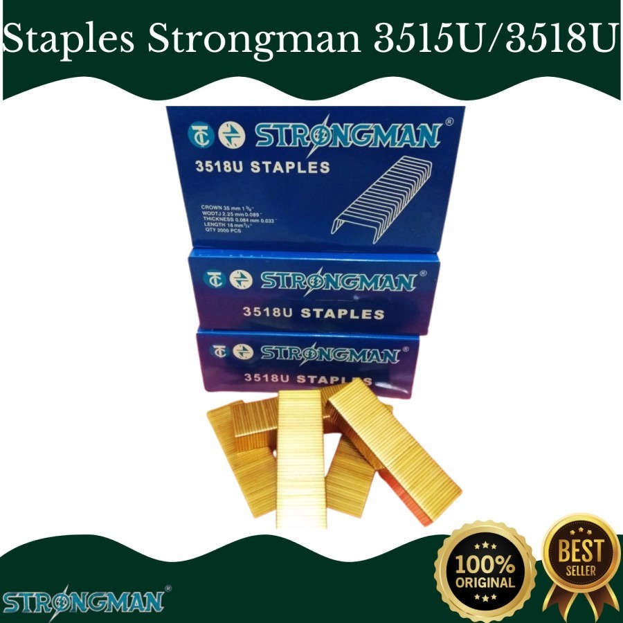 

Isi Staples Strongman 3515U/3518U - 3515U - 3515U