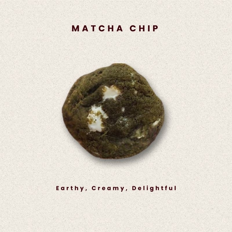 

Soft Baked Cookies - Matcha Chip - 65GR