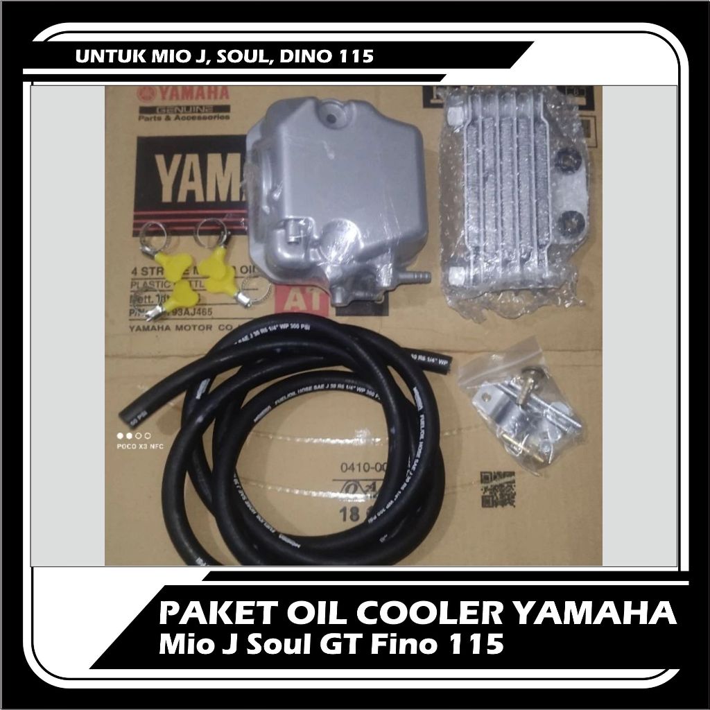 Paket Pendingin Oli Mesin Yamaha Mio J Soul GT Fino 115