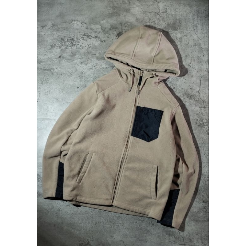 Lecaf hoodie sherpa halus ala suede