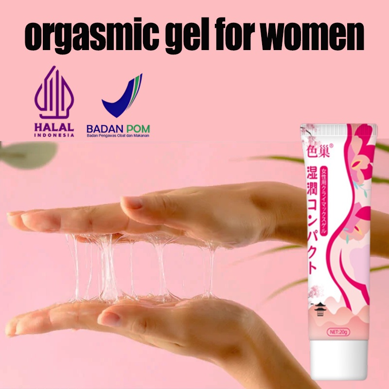 Pelumas vagina orgasmic gel for women gel pelumas sex 20g gel perangsang orgasme wanita orgasme wani