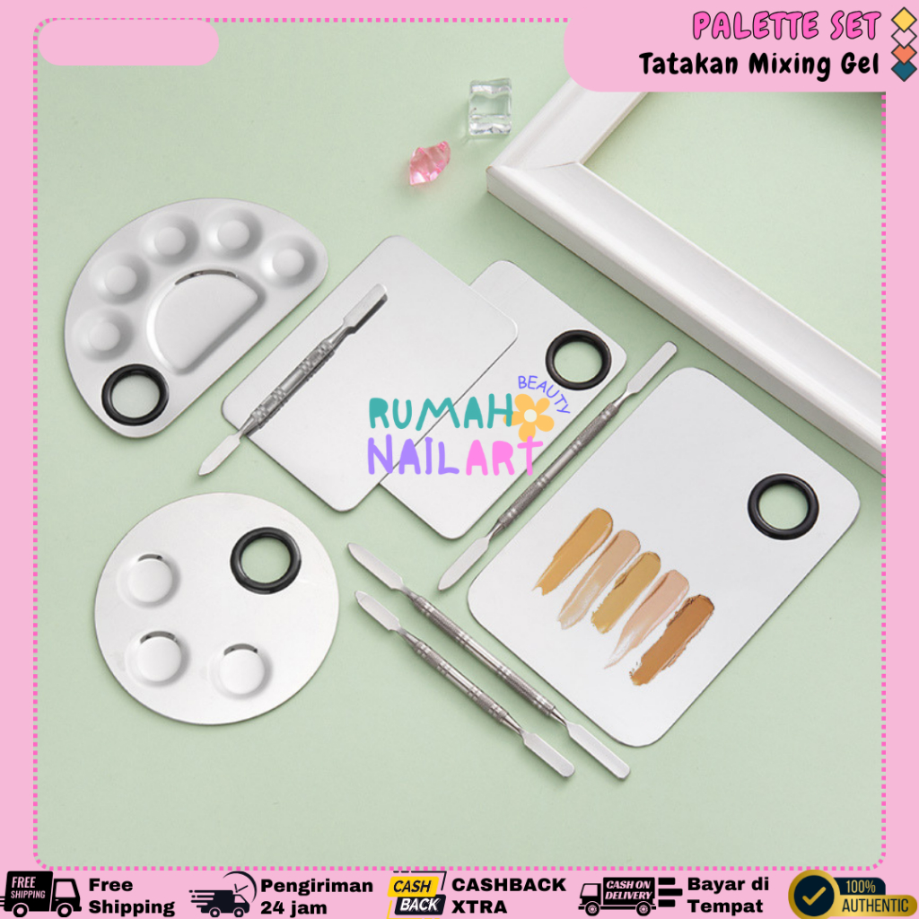 Mixing Palette Makeup ALL MODEL / Mixing Palette Foundation / Mixing Palette Cat / Mixing Palette pa