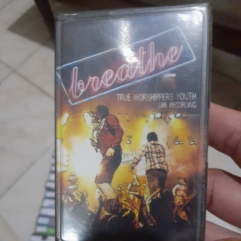 kaset pita breathe true worshippers youth live recording (K164)