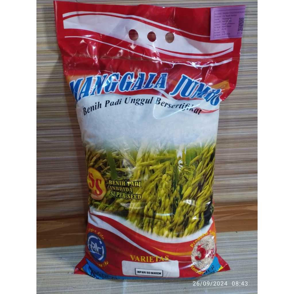 BENIH PADI VARIETAS INPARI 50 MAREM