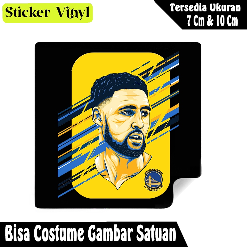 

Radit667 Stiker Sticker Pemain Basket Klay Thompson Bahan Vynil Tahan Air Bisa Custom Gambar