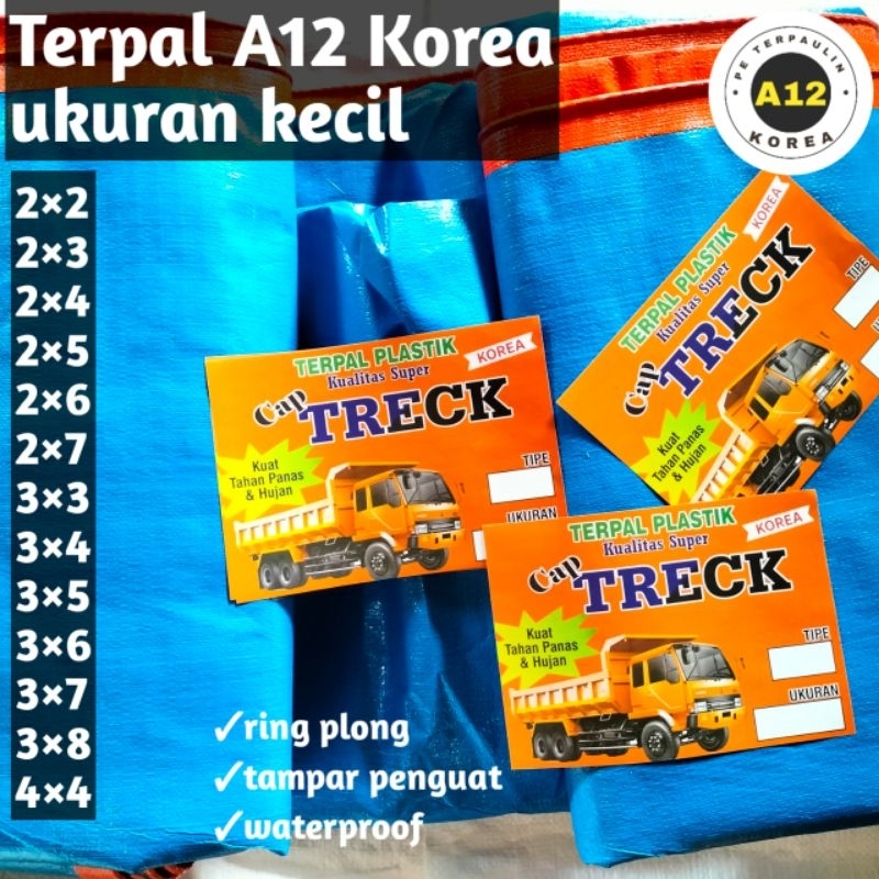 terpal tenda type A12 korea waterproof