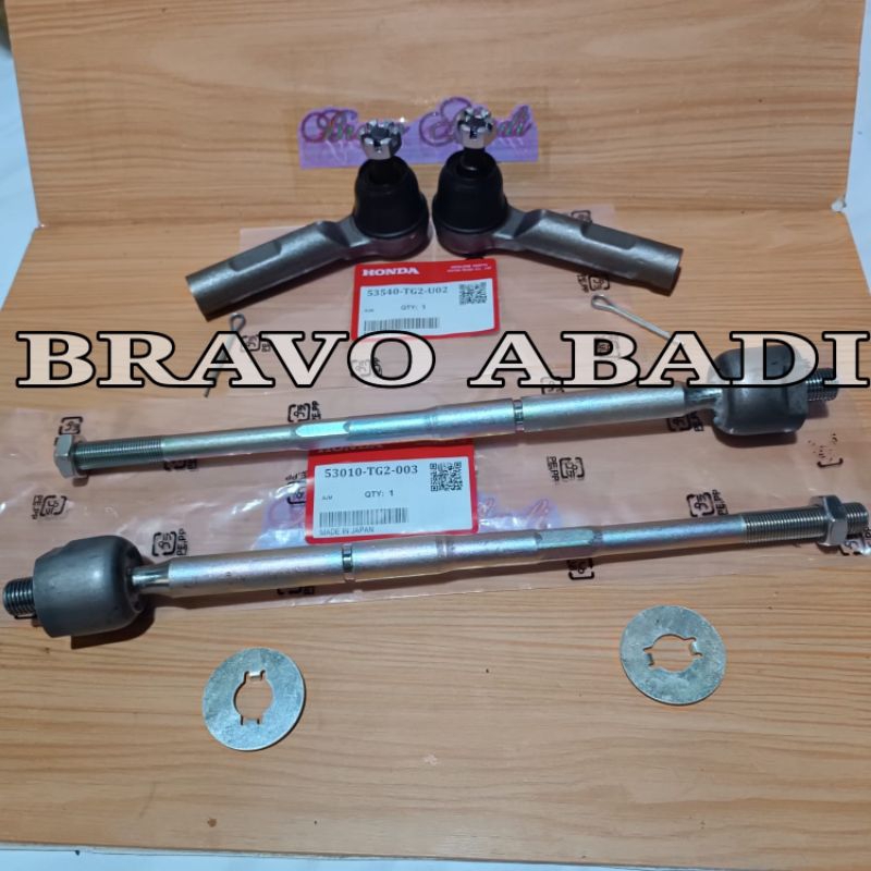 Tie Rod End + Long Tie Rod Brio 2014 2015 2016 -Up