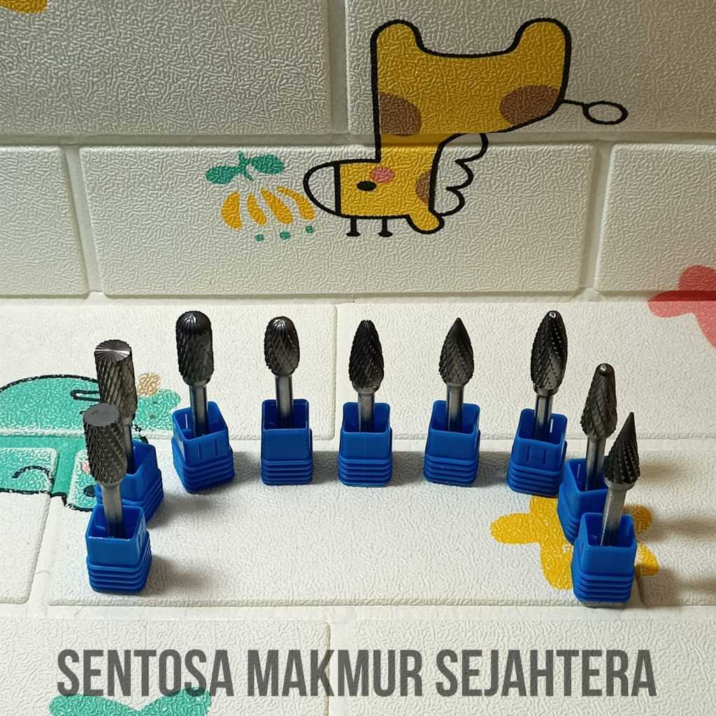 Mata Bor Tuner 6x12 MM Mata Tuner 6 x 12mm Carbide Rotary Porting