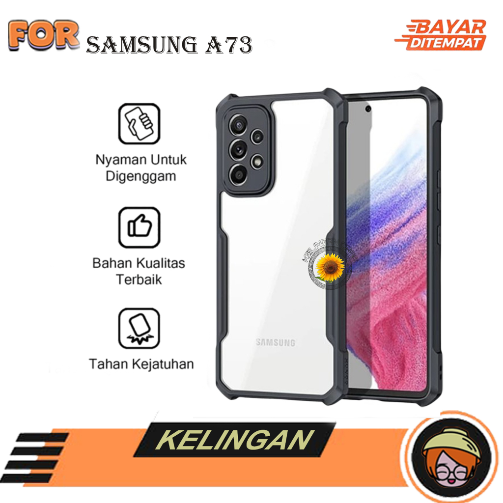 Case Samsung Galaxy  A73 Fusion Shockproof Armor Casing