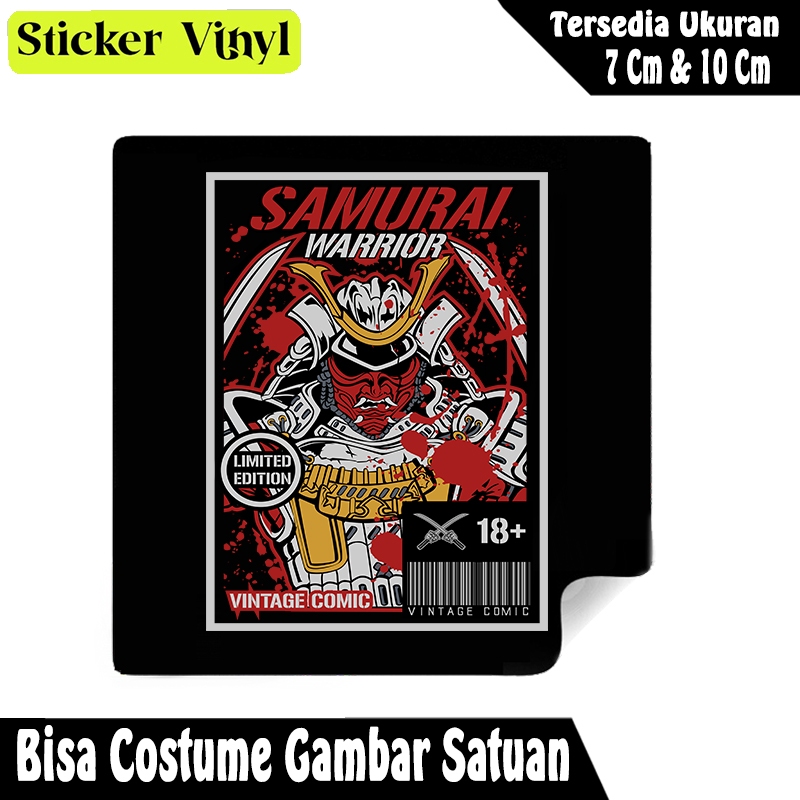

Radit667 Stiker Sticker Samurai Warrior Bahan Vynil Tahan Air Bisa Custom Gambar