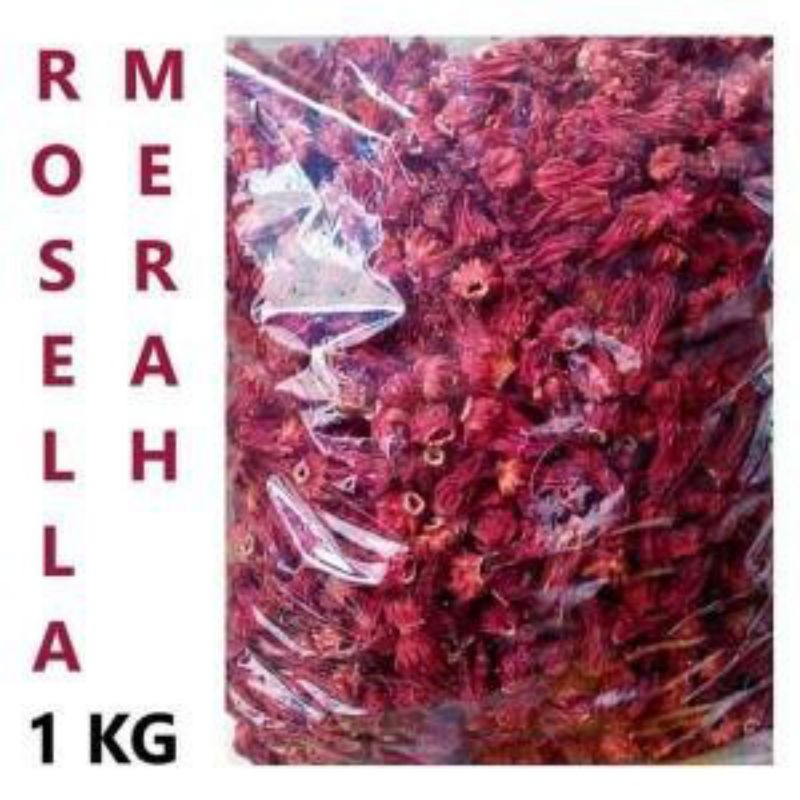 

Teh Rosella Merah 1kg / Bunga rosella merah kering / Rosella merah Kering premium / Herbal / penurun koleatrol / penurun darah tinggi / anti oksidan