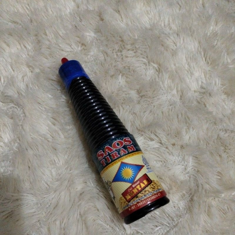 

saos tiram isi 150ml cap sinar mentari di jamin halal