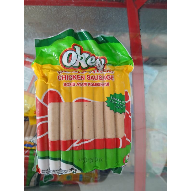 

okey sosis ayam 500 gram