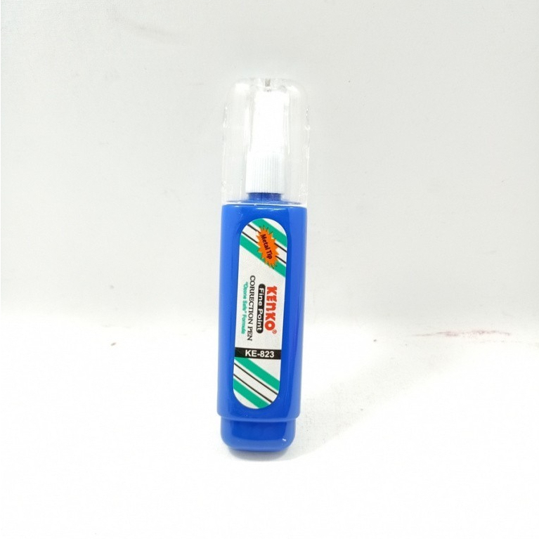 

Kenko Tip Ex Correction Pen KE-823 Metal Tip Original (1 PCS) / Kenko Tip X Cair Correction Fluid KE 823 Per Pcs