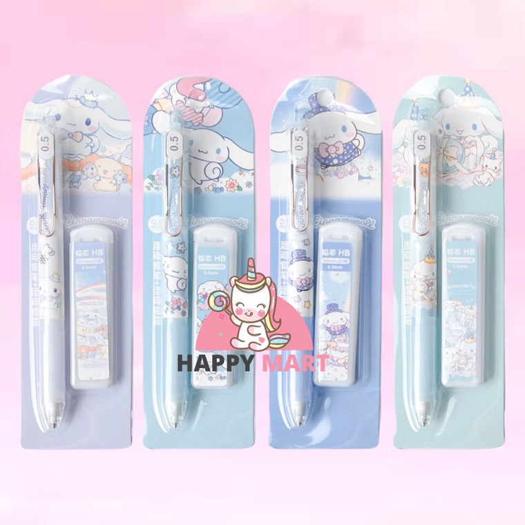 

Obral Terlaris Pensil mekanik set isi pensil cinnamoroll series