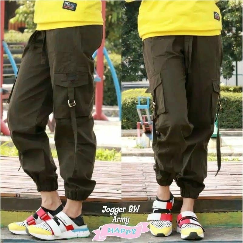 CELANA CARGO WANITA JUMBO/ CELANA CARGO TWILL/LUNA CARGO/CELANA JOGGER CARGO PANJANG WANITA