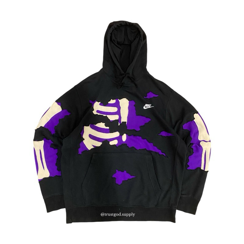 REWORKED NIKE SKELETON HOODIE