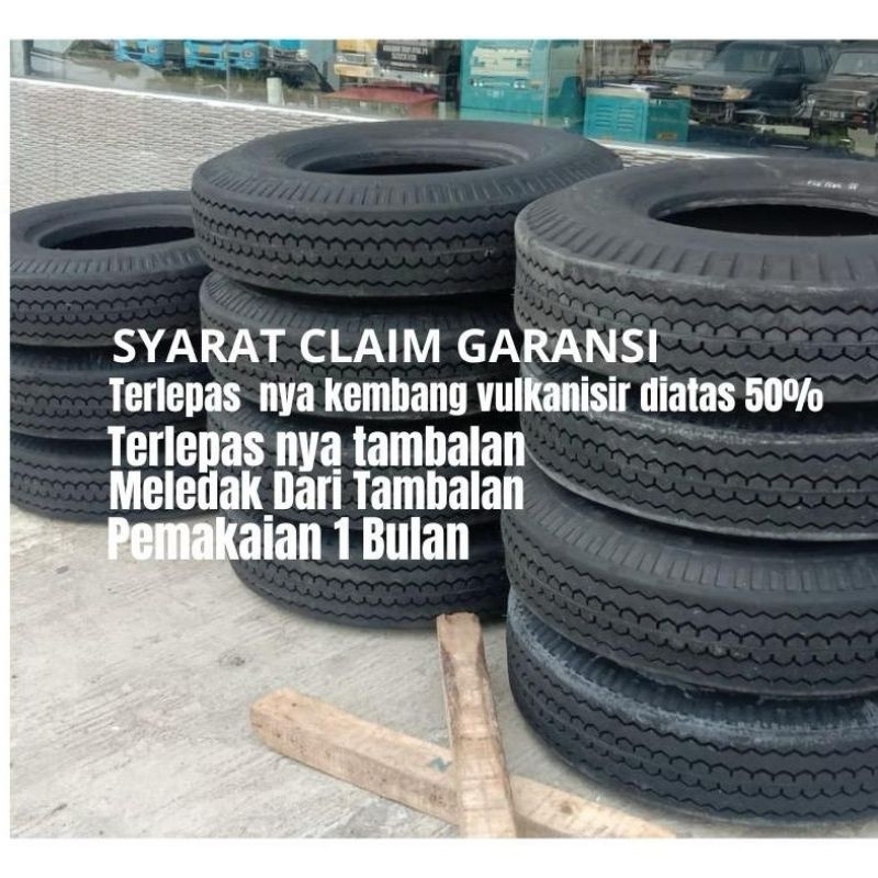 BAN VULKANISIR KEMBANG MRF UKURAN 1000.20
