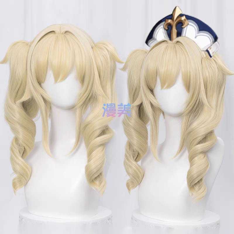 WAIFUKU - PO Wig Cosplay Barbara Genshin Impact Asli Brand Manmèi Womanmei Ywailisi Alice