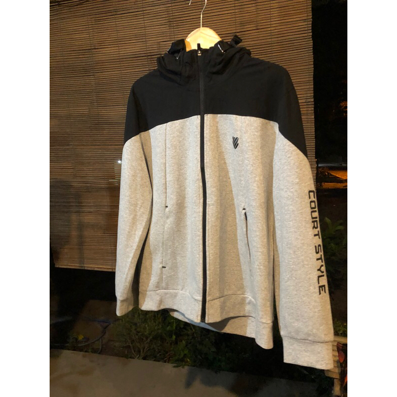 hoodie zipper k-swiss