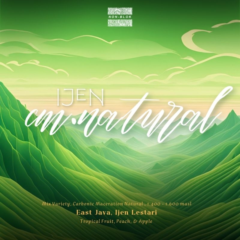 

BIJI KOPI ARABICA Ijen Carbonic Maceration - CM Natural