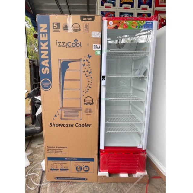 Showcase SANKEN/kulkas Pendingin minuman