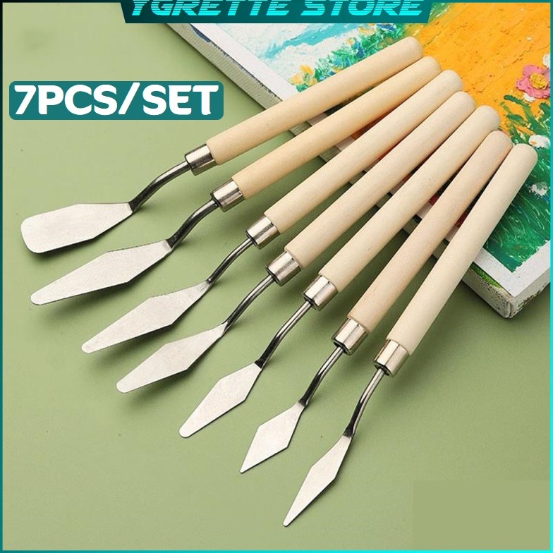 

Pencarian Terpopuler YGRETTE JOWOART Pisau Palet Lukis Cat Akrilik Painting Scraper Knife 7 PCS