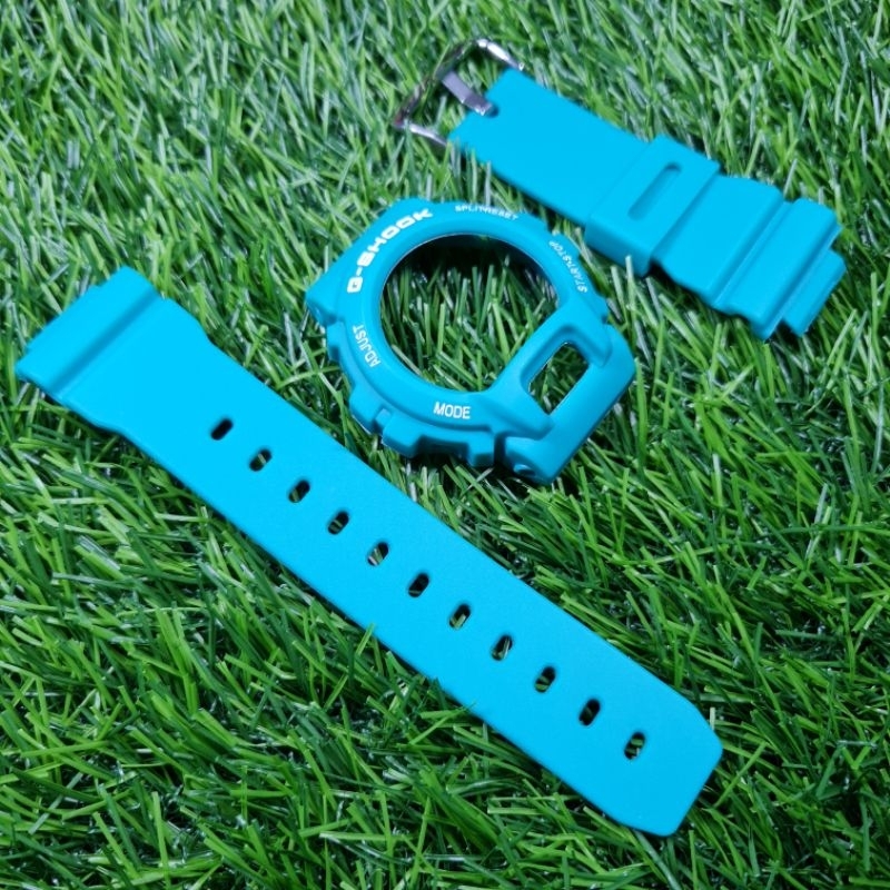 BNB BEZEL N STRAP GSHOCK G-SHOCK DW6900 DW-6900 DW6600 TOSCA WHITE