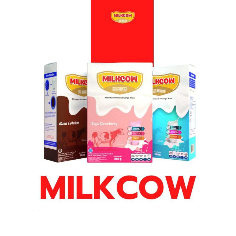 

Milkcow 500 Gram Susu Sapi 100% Ampuh Penggemuk Badan Susu Penambah Nafsu Makan.