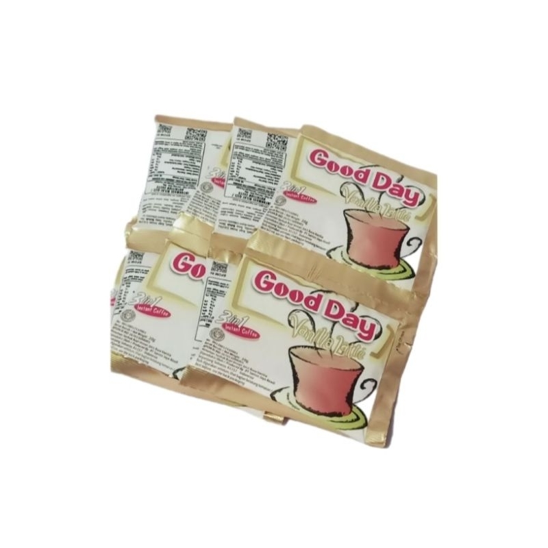 

Good Day Vanilla Latte Instant Coffee 3-in-1 (1 renceng/10 sachet)