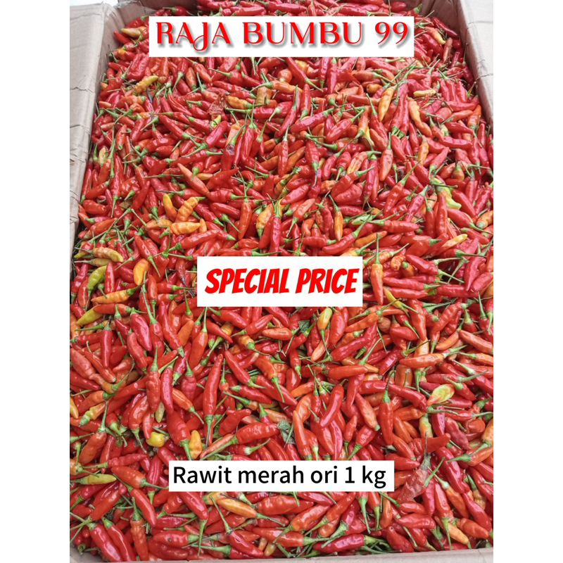 

PROMO CABE RAWIT MERAH ORI 1kg