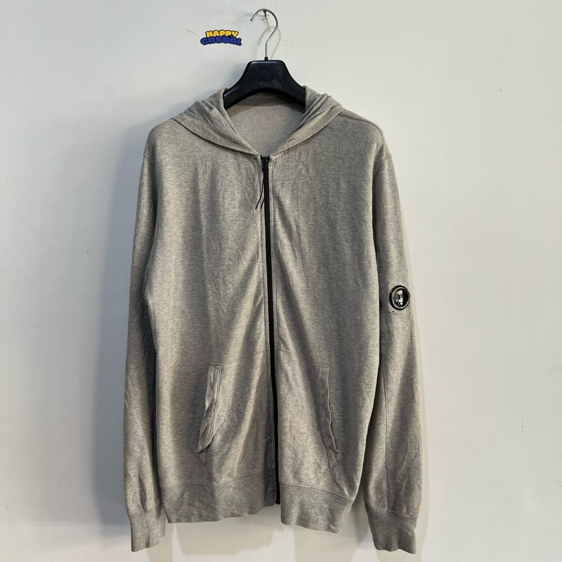 CP COMPANY ZIP HOODIE ARM LENS