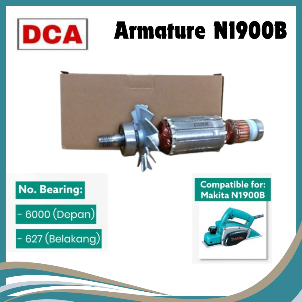 Armature N1900B DCA / Angker MAKITA N1900B DCA - Mesin Serut MAKITA N 1900 B