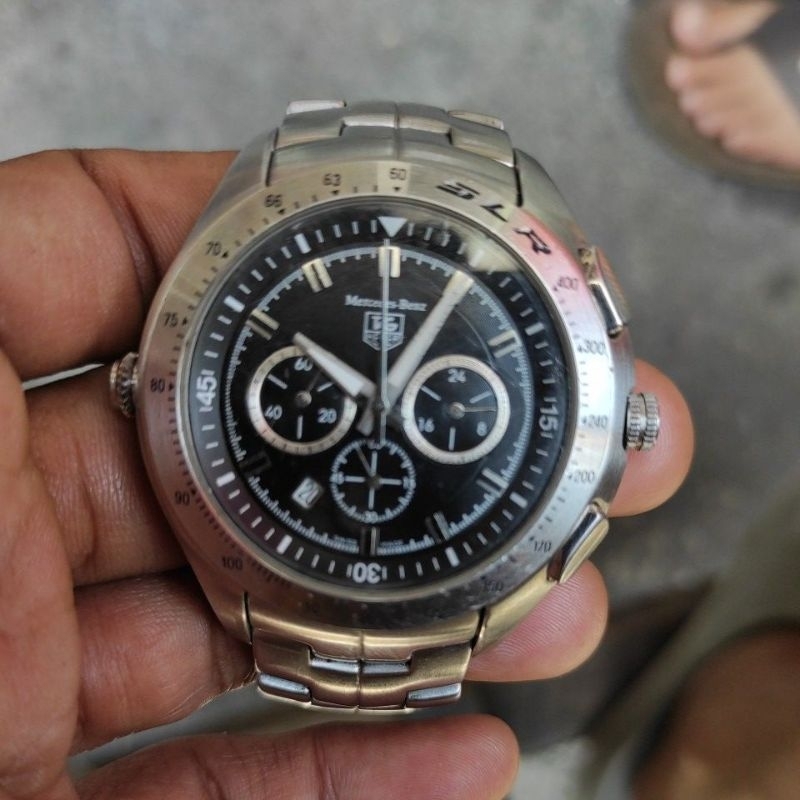 jam TAG Heuer SLR chrono divers bekas