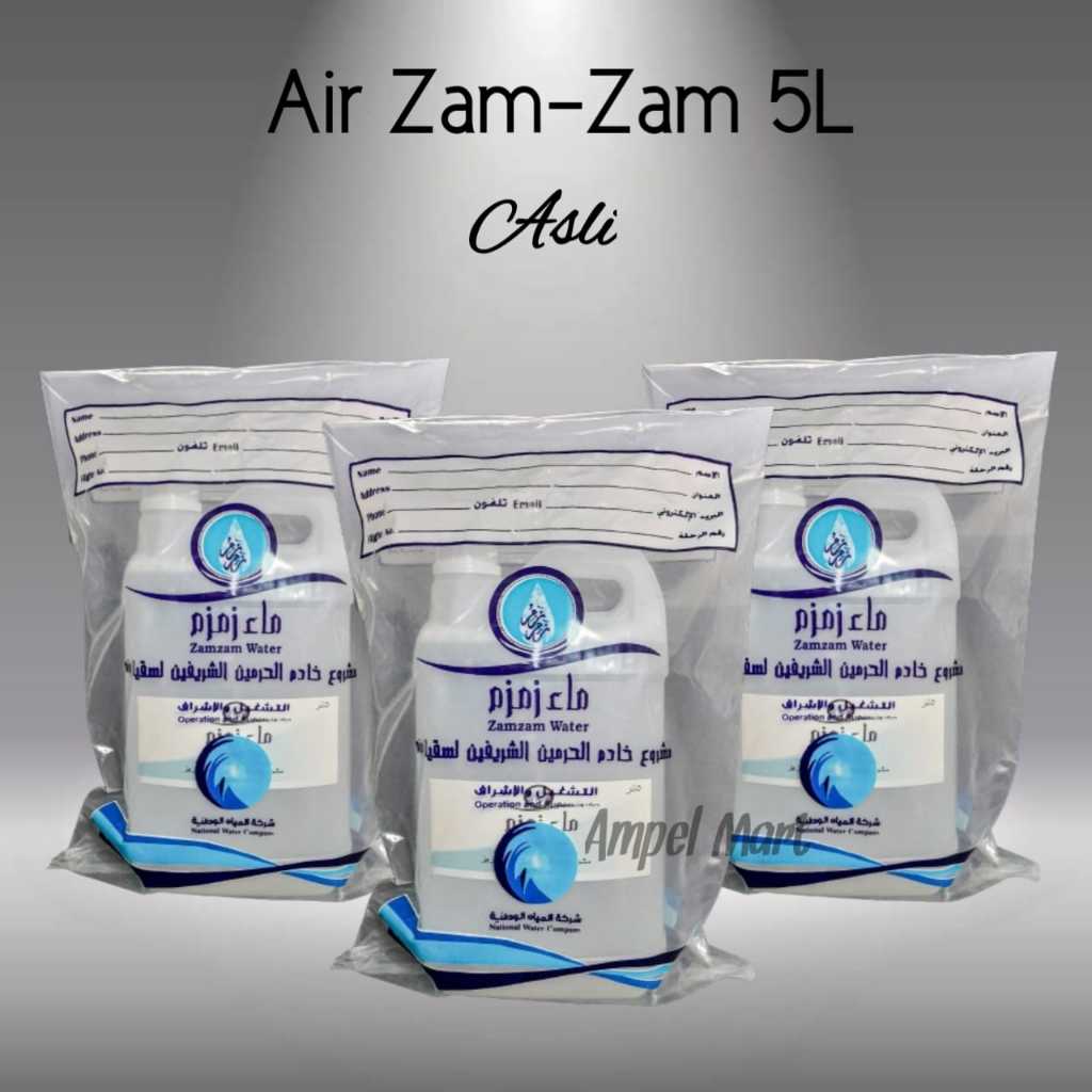 

Air Zam Zam Original 5 Liter Tanpa Campuran. Air Zam Zam Jerigen