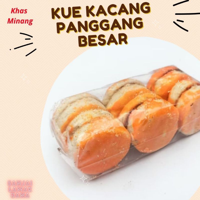 

Kue Kacang Panggang Besar