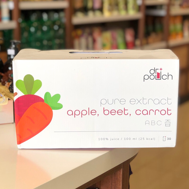 

[HANYA PENGIRIMAN INSTANT] Drpouch – Korean Premium ABC Extract (Apple, Beet, Carrot) - isi 30 sachet | Jus Buah Organik