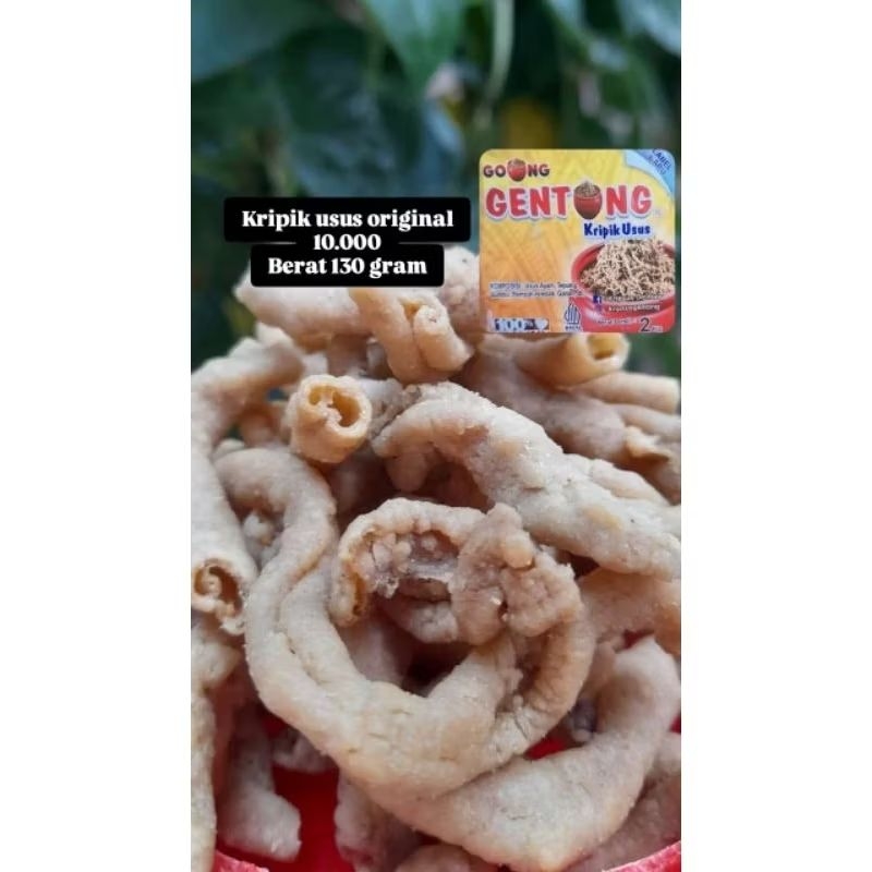 

Keripik Usus Gentong