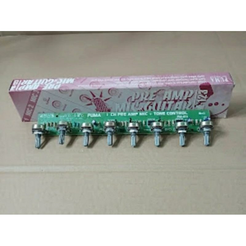 Kit PRE-AMP MIC & GUITAR Modular mixer PM-123 PUMA .PRODUCT