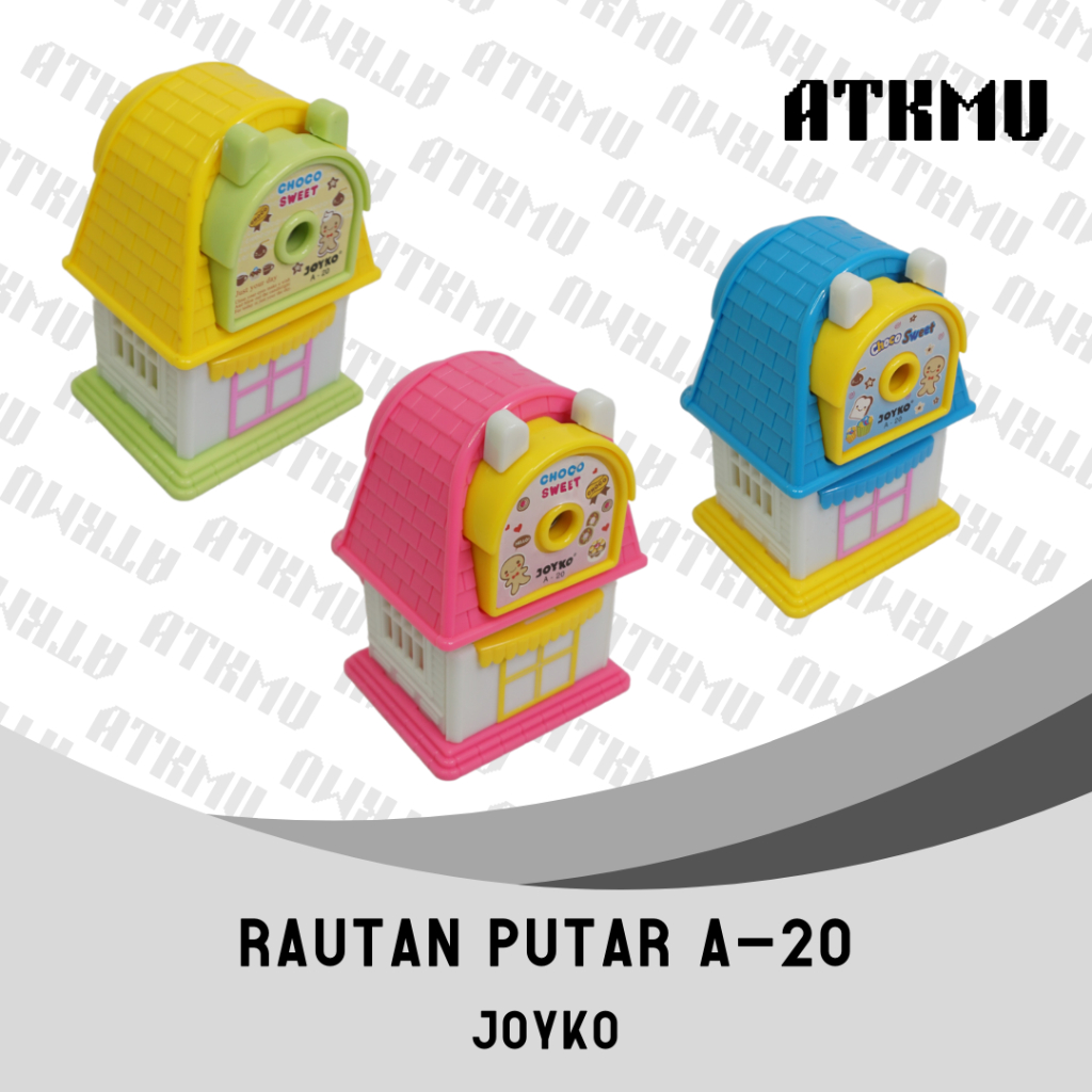 

Rautan Pensil Putar / Serutan Pensil Putar / Sharpener Joyko A-20