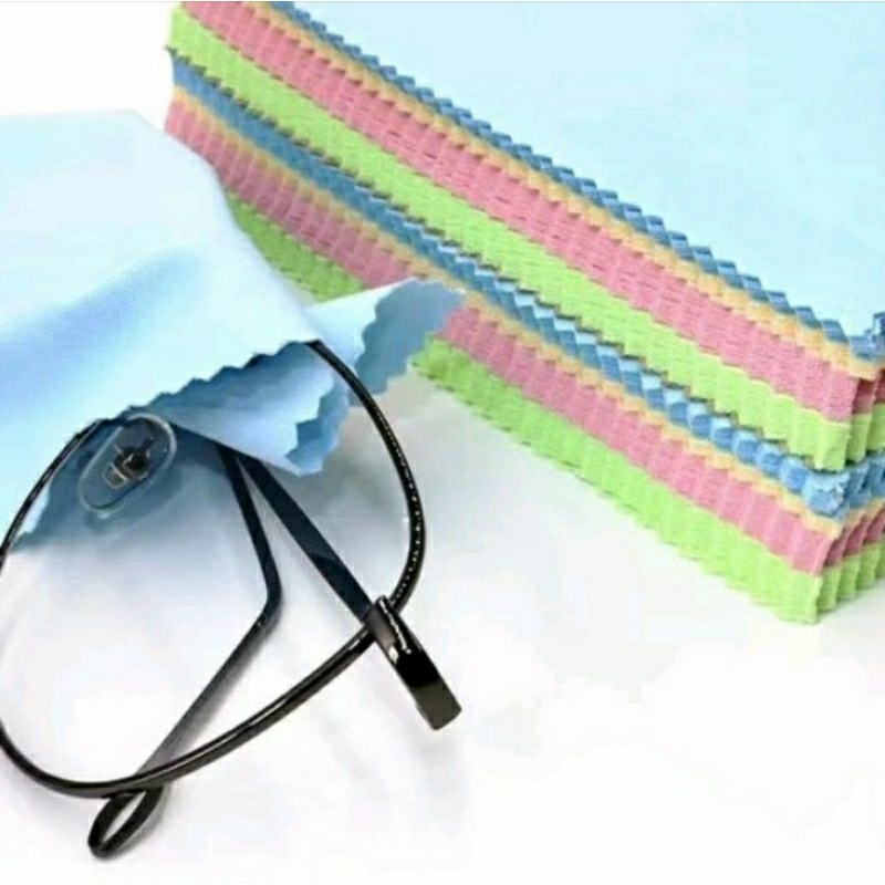 Lap Microfiber Kain Pembersih Kacamata HpLaptop